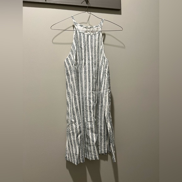 Emerson Fry HIGH NECK SHORT DRESS -
CLIMBING VINES LINEN NEW - Picture 5 of 14